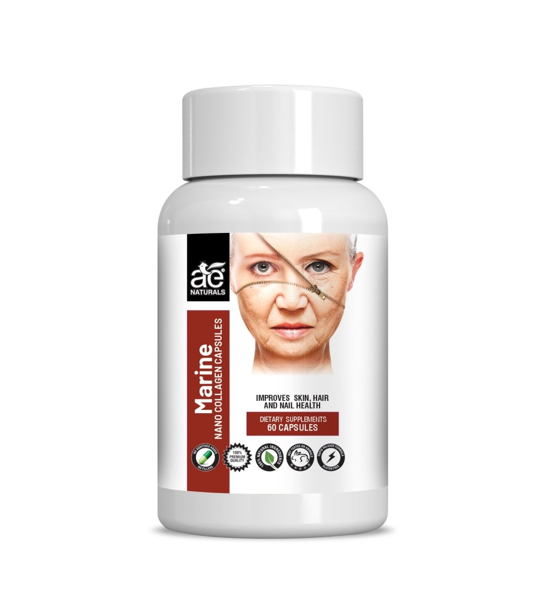 Ae Naturals Marine Nano Collagen Capsules - Distacart