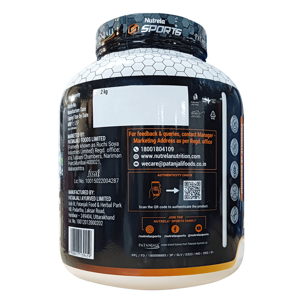 Patanjali Nutrela Sports Mass Gainer (Mal- Kulfi) - Distacart