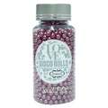 confect mauve disco balls sprinkles 5 mm 120 gms