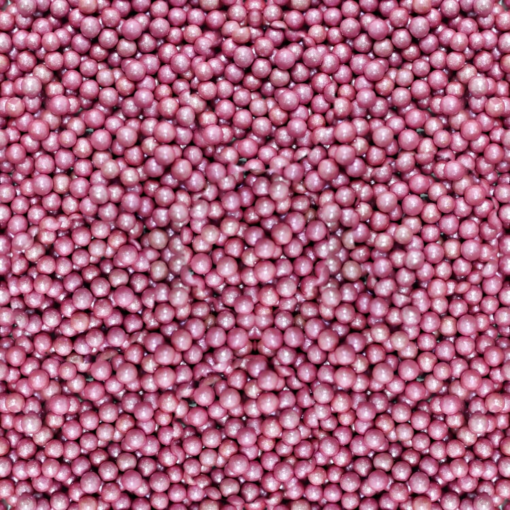 confect mauve disco balls sprinkles 5 mm 120 gms