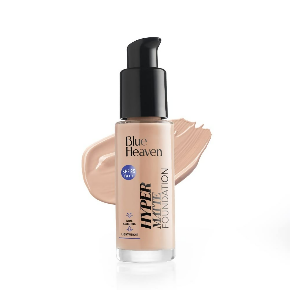 Blue Heaven Hyper Matte Foundation - 201 Rose Vanilla