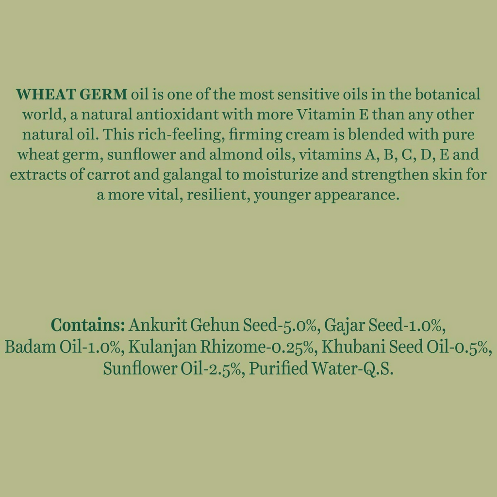 Biotique Firming Face & Body Cream - Bio Wheat Germ - Distacart