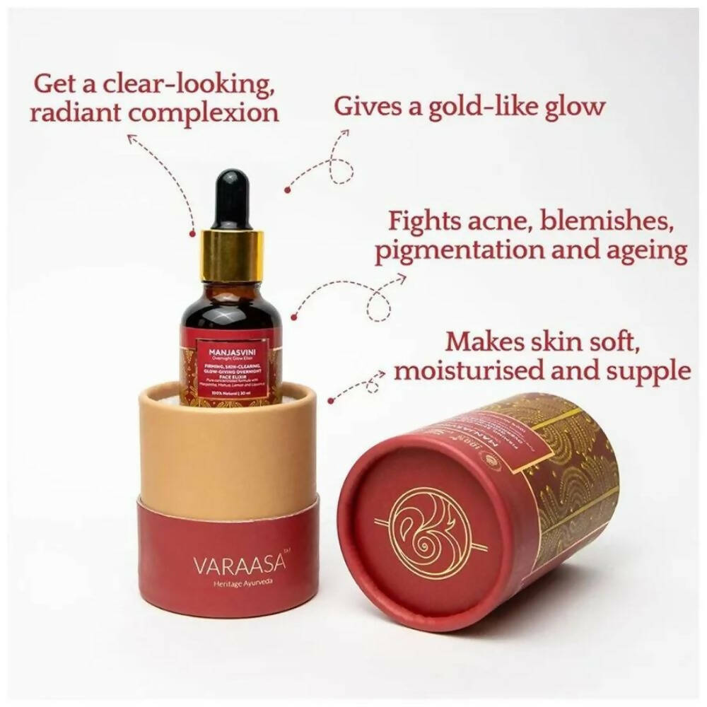 Varaasa Manjasvini Overnight Glow Elixir