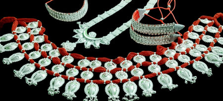Elite Trading Odissi Dance Jewellery Set for Male Dancers Performance & Stage Wear