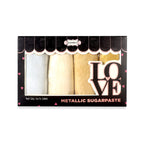 metallic sugar paste multipack 4 300 gms