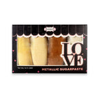 metallic sugar paste multipack 5 300 gms