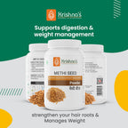 Krishna'S Herbal & Ayurveda Methi Seed Powder - Distacart
