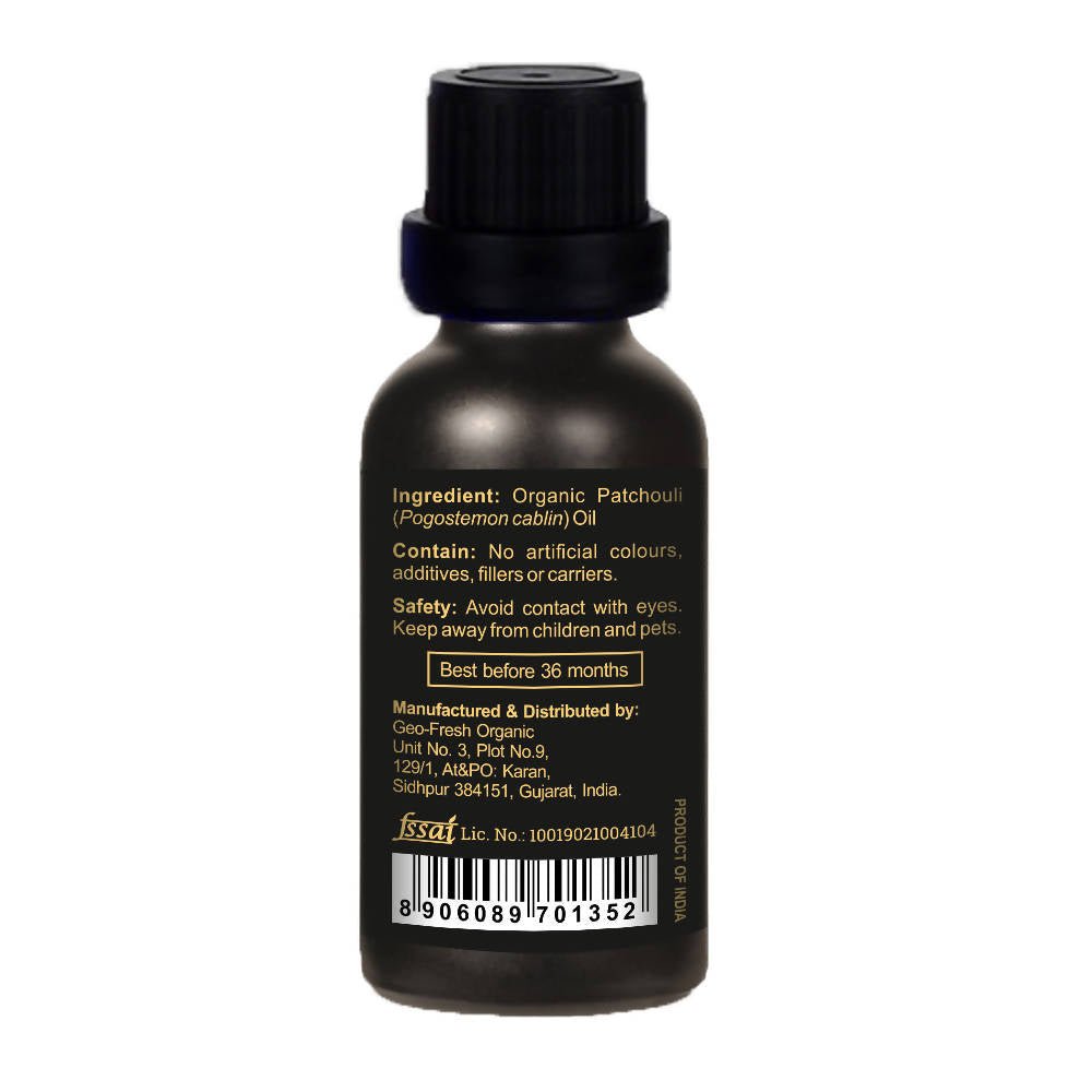 Geo-Fresh Organic Patchouli Essential Oil