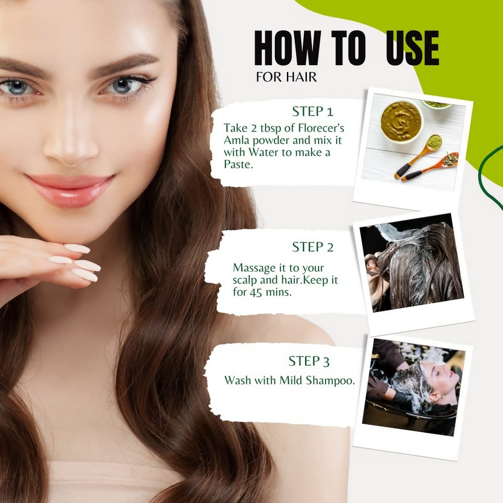 Florecer Amla Powder For Hair