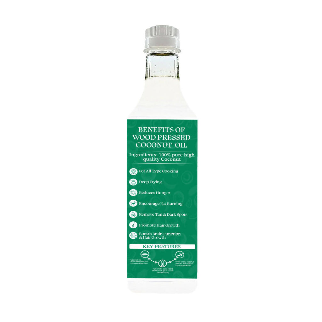 Dorjee Wellness Wood Pressed Coconut Oil - Distacart