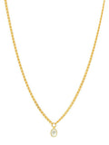Minimalist Kundan Gold Necklace - Ruby Raang
