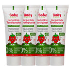 Babyorgano 100% Ayurvedic Herbal Kids Toothpaste - Strawberry Flavor