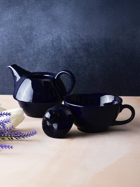 Simply Soho Midnight Pour Tea Set for One