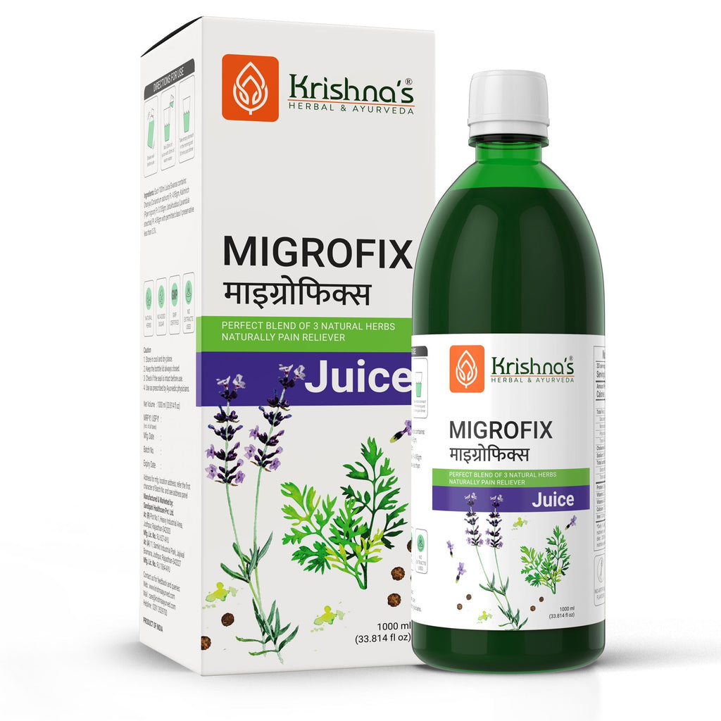Krishna'S Herbal & Ayurveda Migrofix Juice