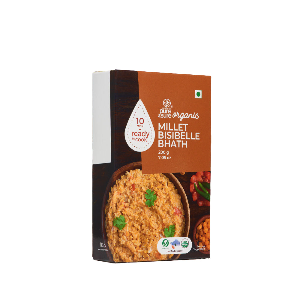 Pure & Sure Organic Millet Bisi Bele Bath - Distacart