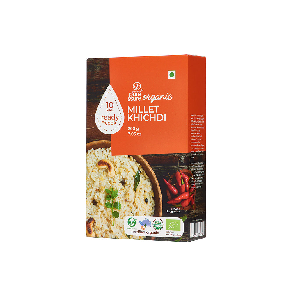 Pure & Sure Organic Millet Khichdi - Distacart
