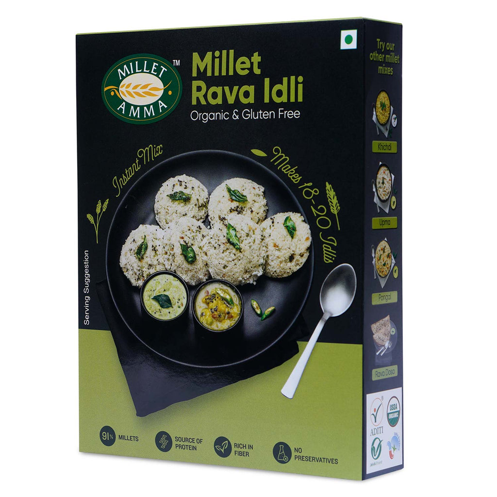 Millet Amma Millet Rava Idli Mix - Distacart