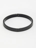 NVR Men's Set of 2 Gold & Black Rhodium-Plated Stainless Steel Kada Bracelet - Distacart