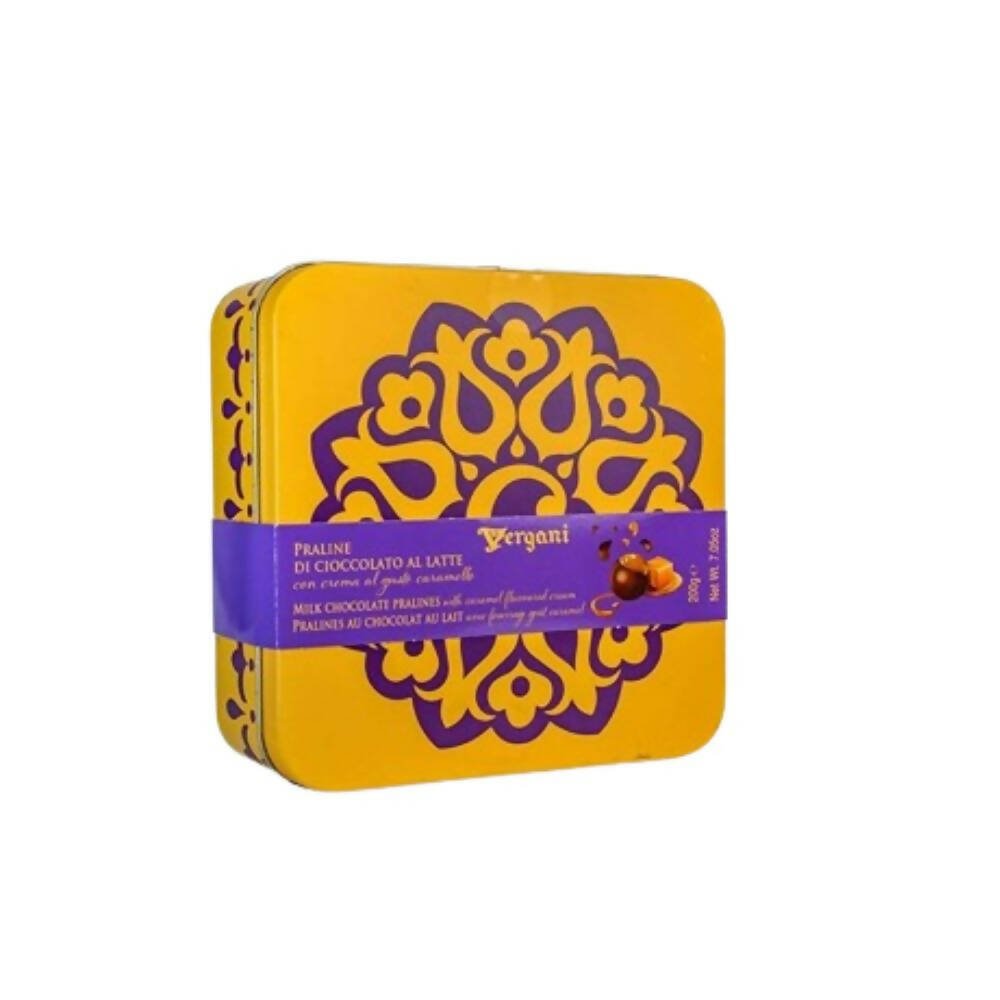 Ajfan Milk Chocolate Pralines With Caramel Flavoured Cream - Distacart