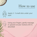 Glamveda Glass Skin Rice & Ceramide Under Eye Cream