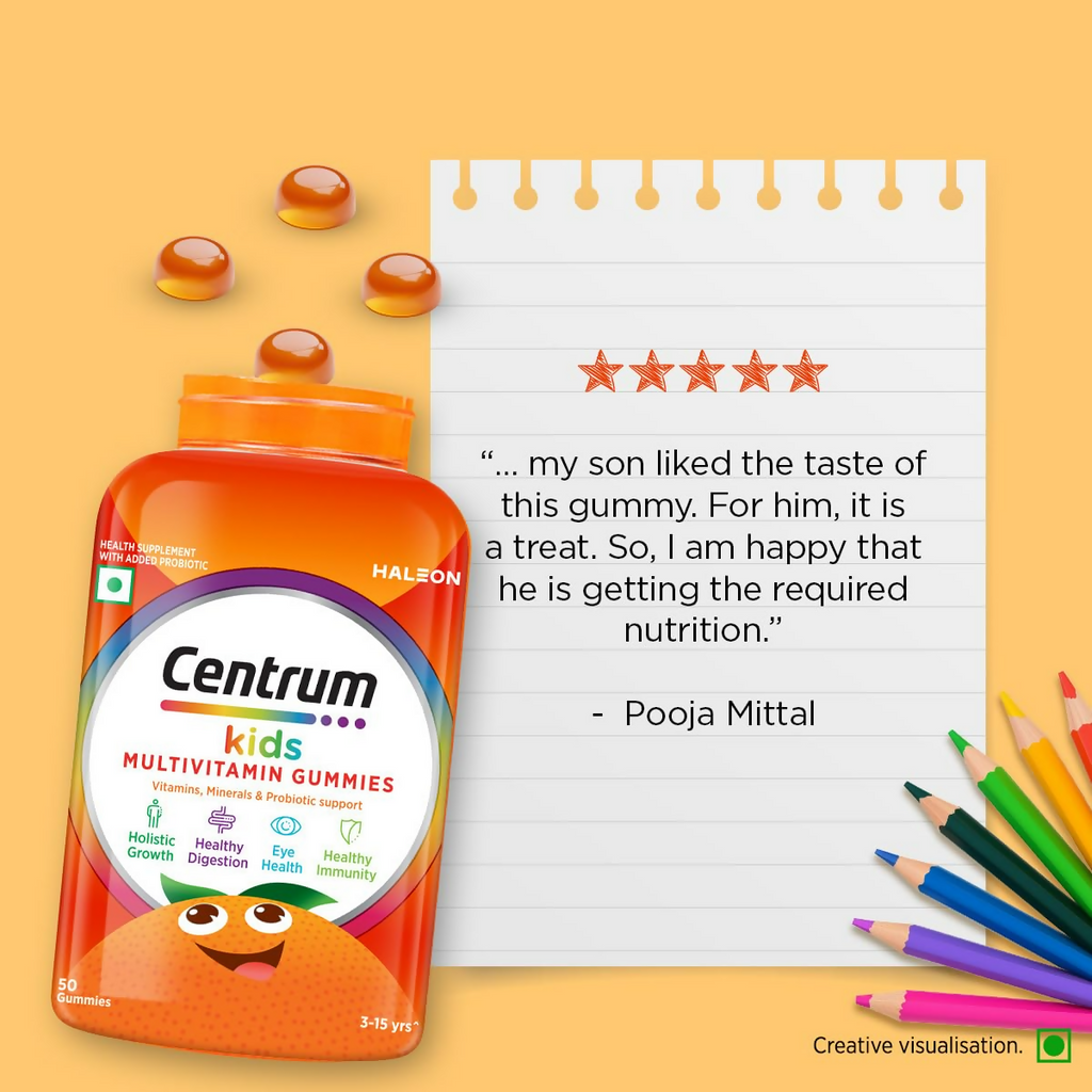 Centrum Kids- Multivitamin Gummies For Kids