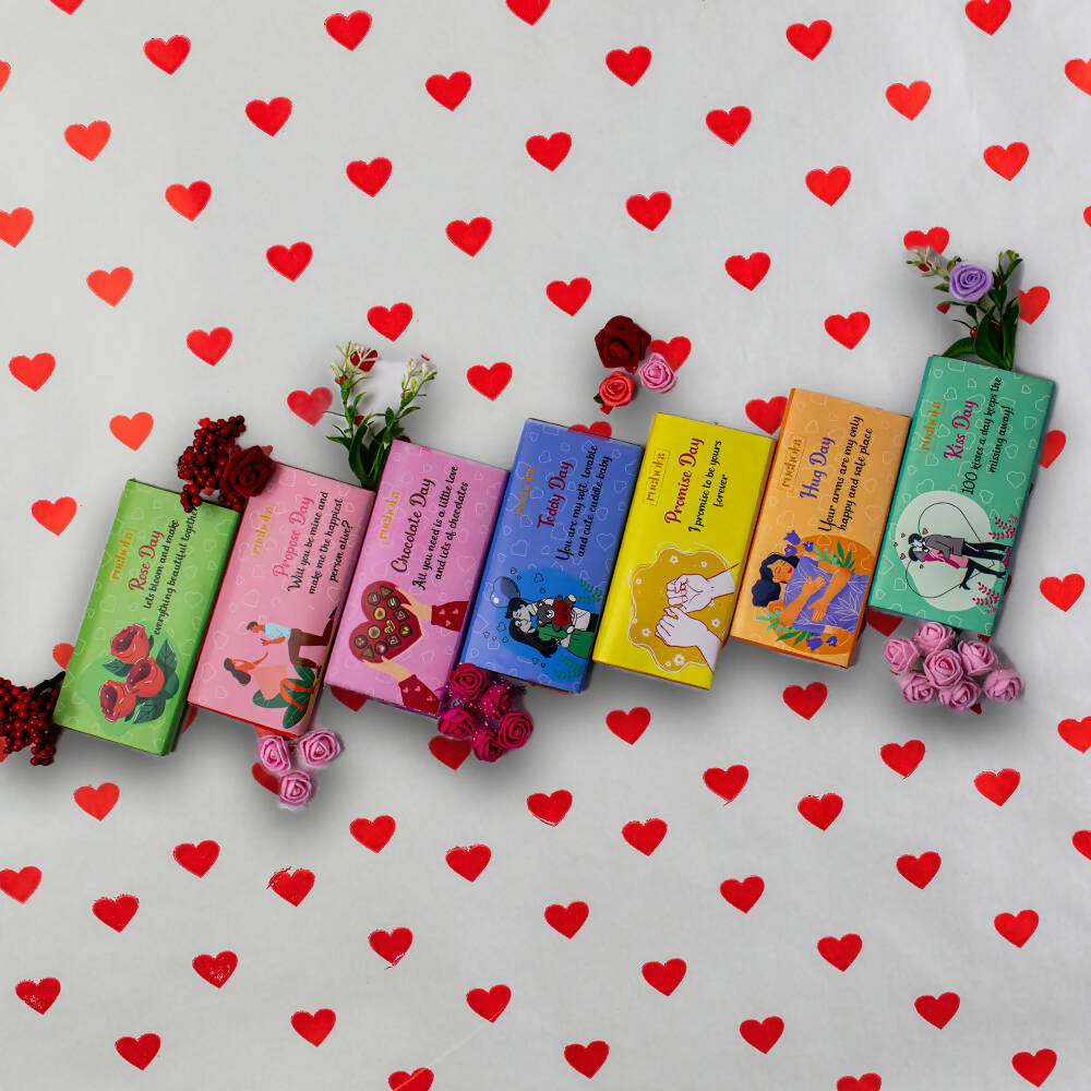 Dibha Ruchoks Valentines Special Assorted Chocolate Bars