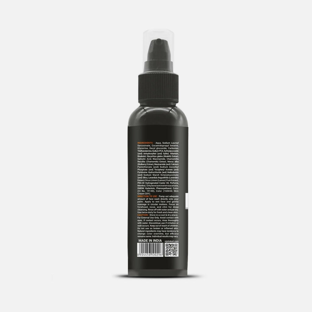 VI-JOHN Master Stroke Vitamin-C Face Wash Brightening Skin And Radiant Glow For All Skin Types