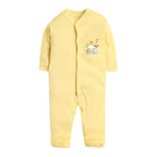 Daddy - G Rompers/Sleepsuits/Jumpsuit /Night Suits for New Born Babies - Yellow
