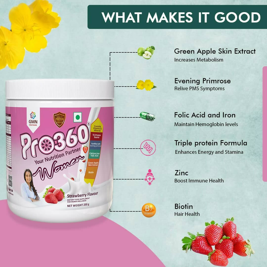 Pro360 Women Protein Powder - Distacart