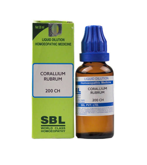 SBL Homeopathy Corallium Rubrum Dilution - Distacart