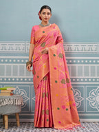 Shree Shyam Fashion Gajari Silk Saree - Distacart