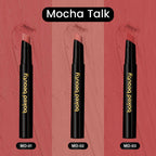 Baked Beauty My Crayon Mocha Talk Super Matte Lip Cream Lipsticks (Set of 3)