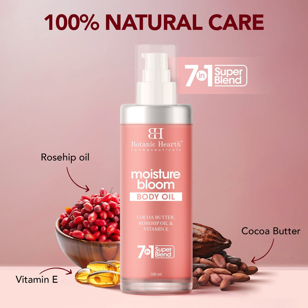Botanic Hearth Moisture Bloom Body Oil