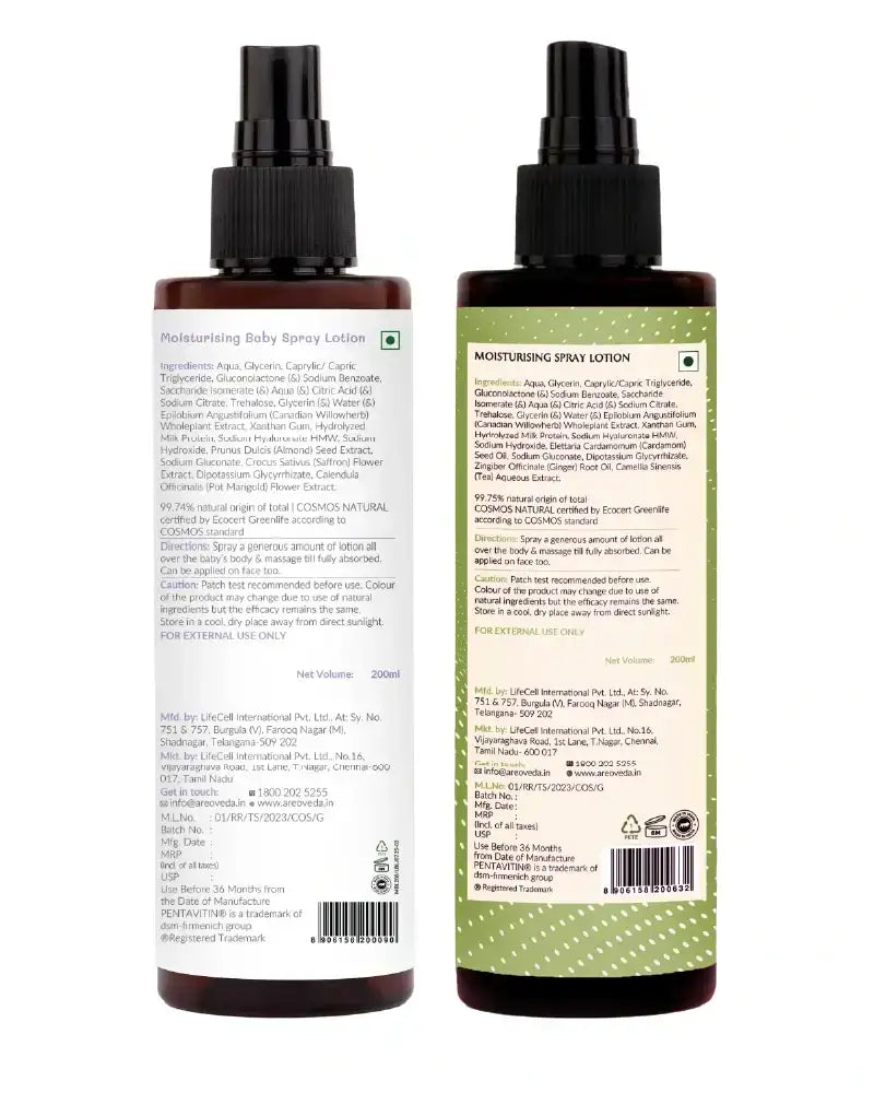 AreoVeda Mom & Baby Lotion Combo