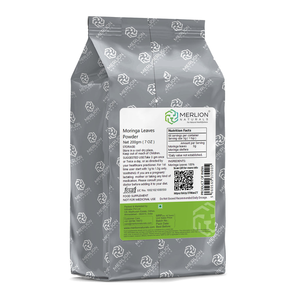 Merlion Naturals Moringa Leaves Powder - Distacart