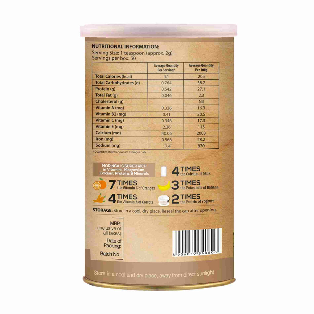 Organic Wellness Ow'zeal Moringa Powder - Distacart