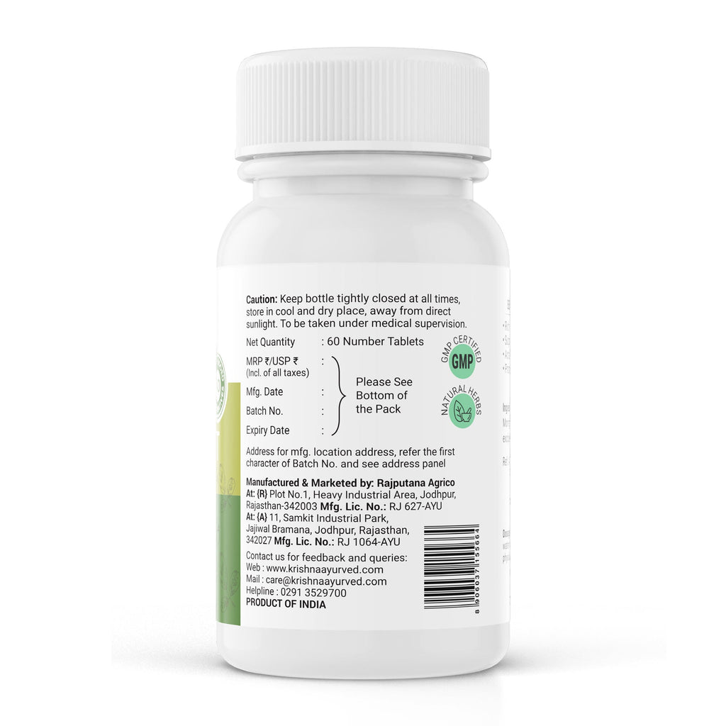 Krishna'S Herbal & Ayurveda Moringovit Tablets - Distacart