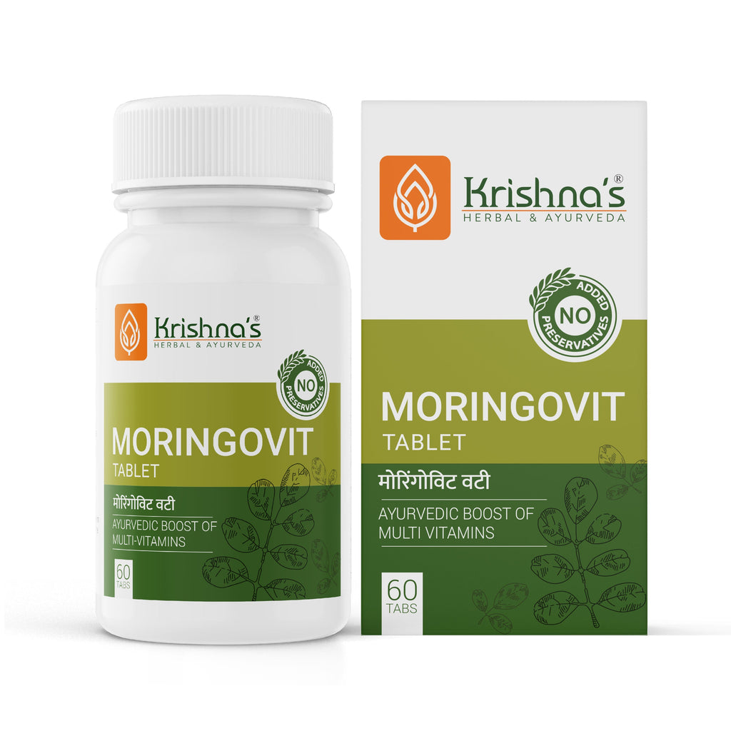 Krishna'S Herbal & Ayurveda Moringovit Tablets - Distacart