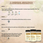 Origenz Premium Amla, Reetha, Shikakai Powder Combo For Hair Mask, Cleanser