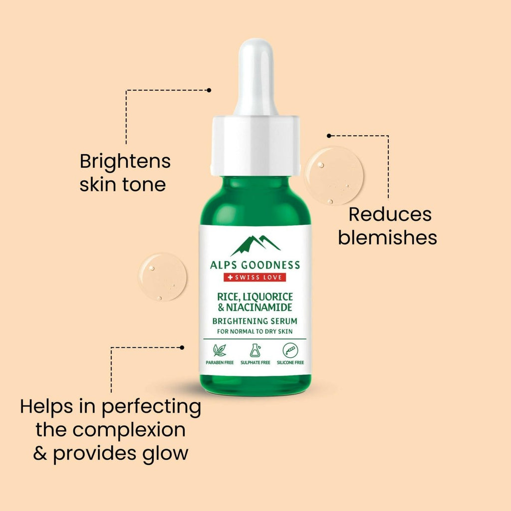 Alps Goodness Rice Liquorice & Niacinamide Brightening Serum
