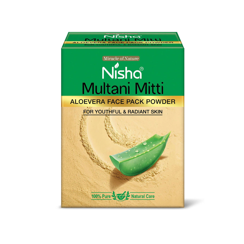 Nisha Aloevera Multani Mitti for Face|Skin Brightening Face Pack