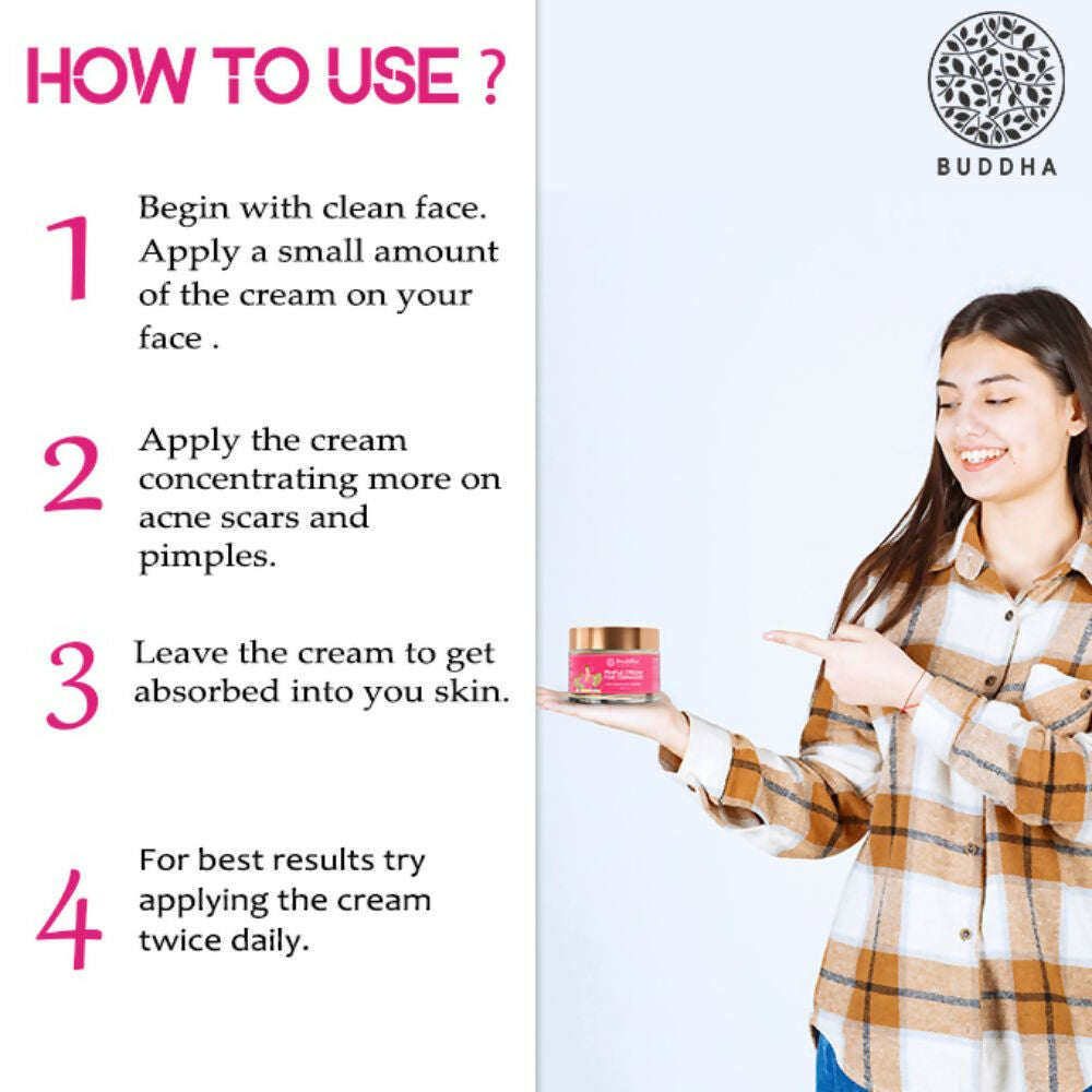 Buddha Natural Pimple Cream for Teenager (11 to 19 Years) - Distacart