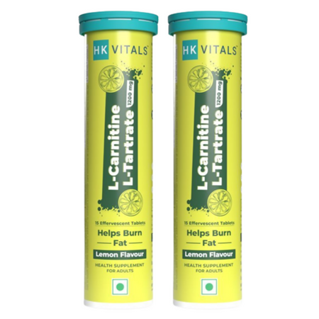 HK Vitals L-carnitine L-tartrate Effervescent Tablets (Lemon)