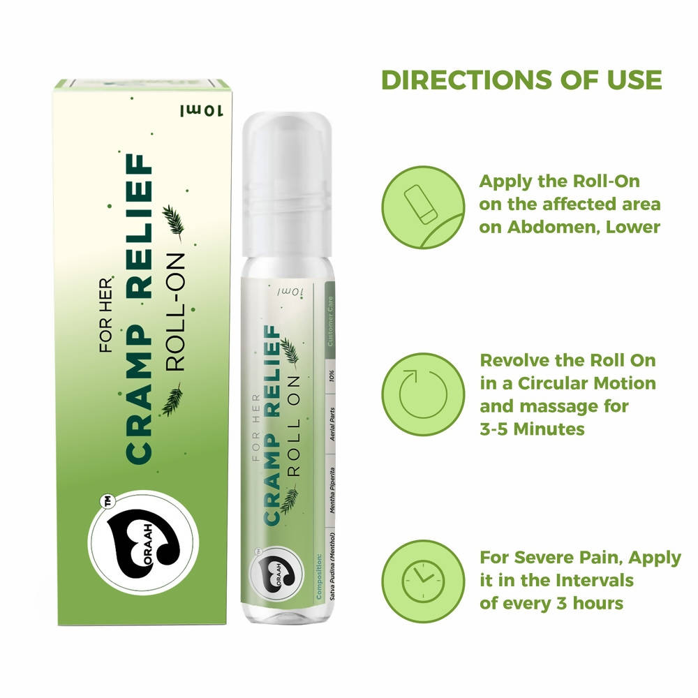 Oraah Cramp Relief Roll-On For Her