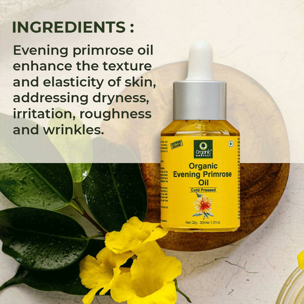 Organic Harvest Cold Pressed Organic Evening Primrose Oil