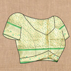 Vedant Vastram Yellow Color Kanjeevaram Silk Saree - Yellow - Distacart