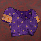 Vedant Vastram Violet Color Paithani Silk Saree - Violet