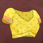 Vedant Vastram Yellow Color Paithani Silk Saree - Yellow
