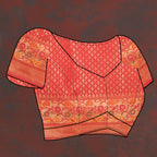 Vedant Vastram Mustard Color Kanjeevaram Organza Silk Saree - Mustard
