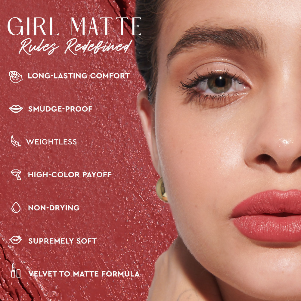 Kiro Slickstick Luxe Matte lipstick - Velvet Nude